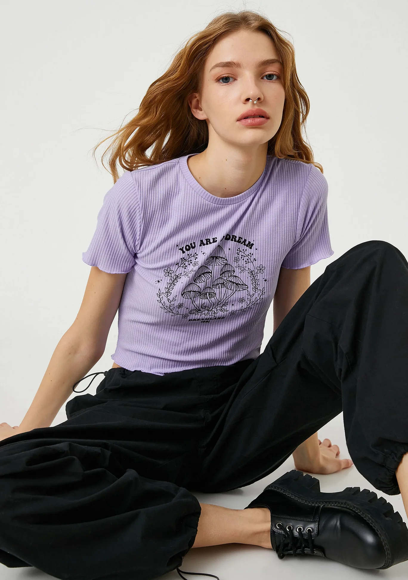 Polo Neck T-Shirt - Image 3